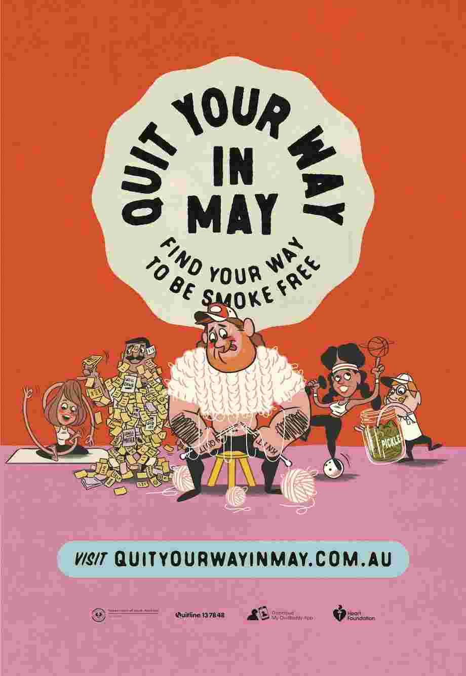 Image: Choose Your Path to a Smoke-Free Life: Quit Your Way in May
